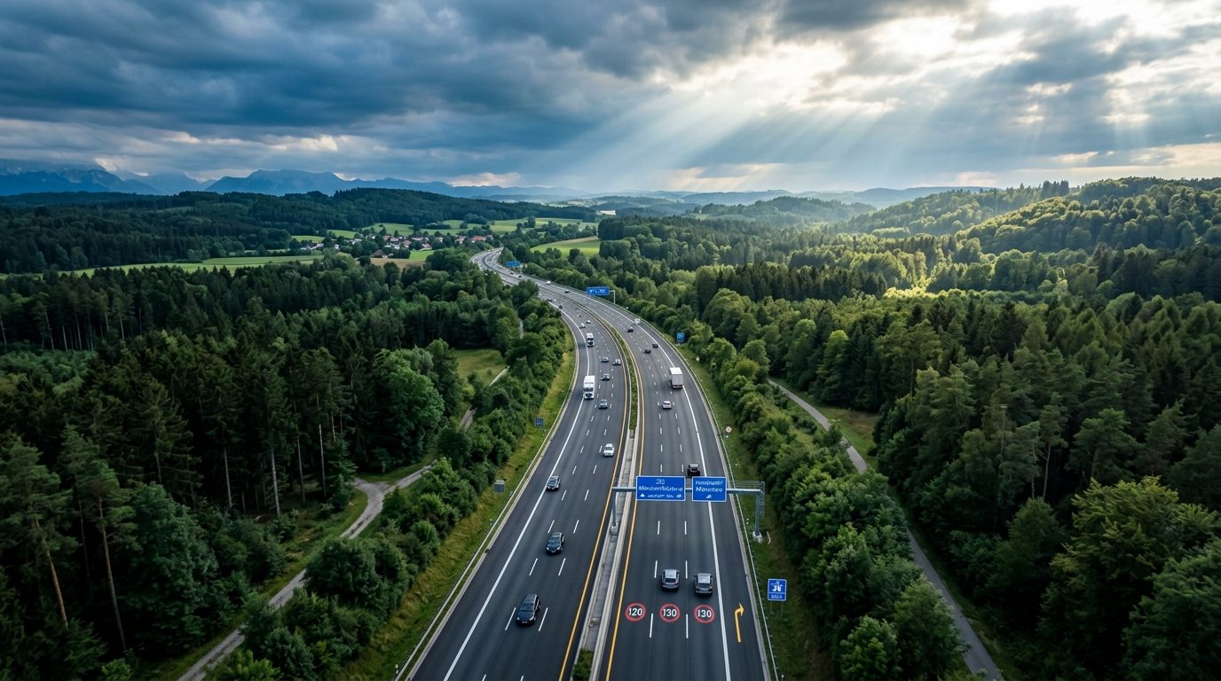 Deutsche Autobahn Szene